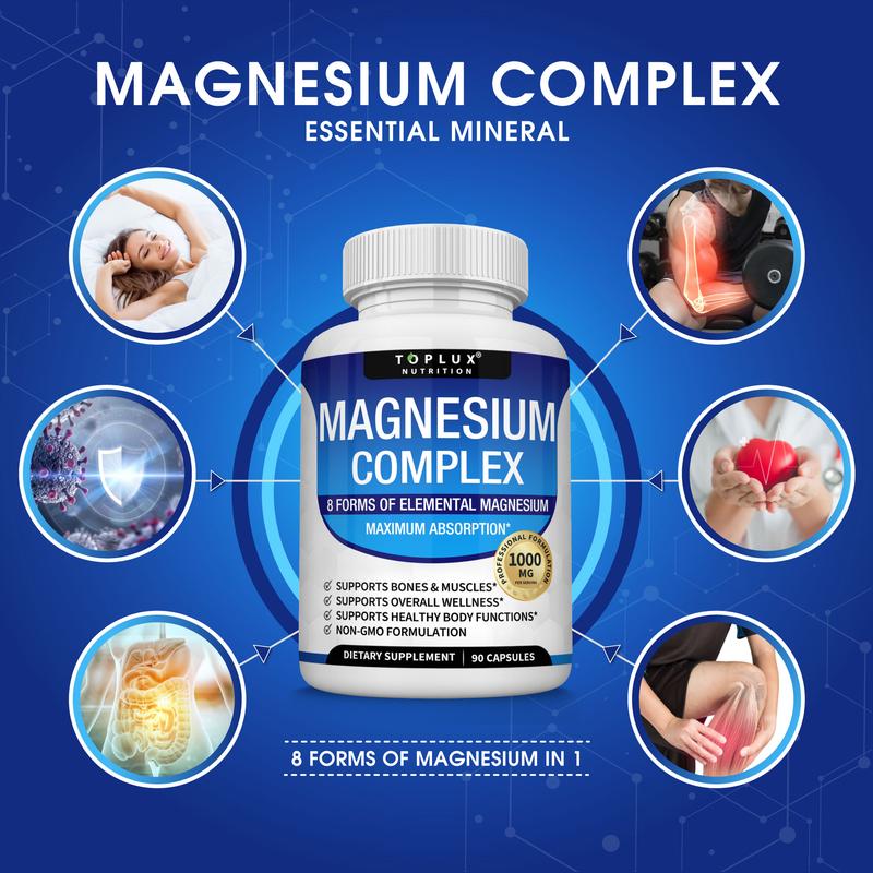 Magnesium Complex 8 Essential Magnesium Supplement